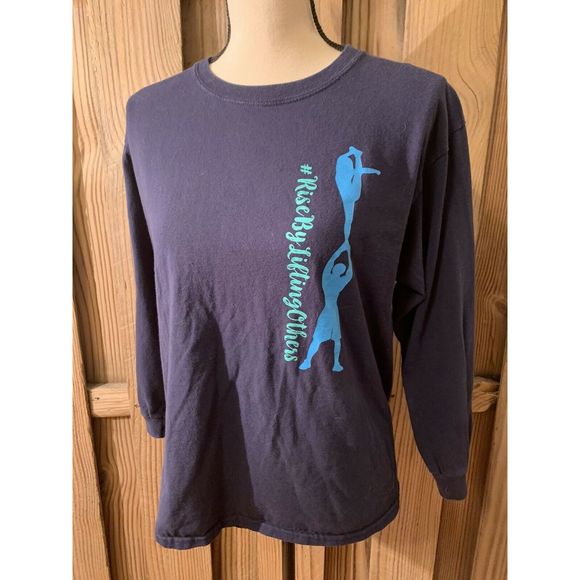 Cheer Extreme Navy Long Sleeve TShirt - Picture 5 of 7